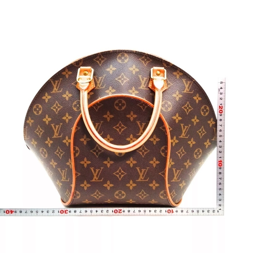 Louis Vuitton LV Hand Bag Ellipse MM Brown Monogram - Picture 3 of 8